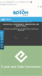Mobile Screenshot of bosonitech.com